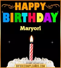 GIF GiF Happy Birthday Maryori